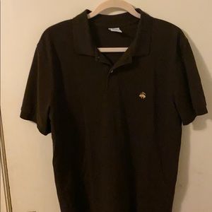 Men Large Brown Brooks Brothers Polo Shirt
